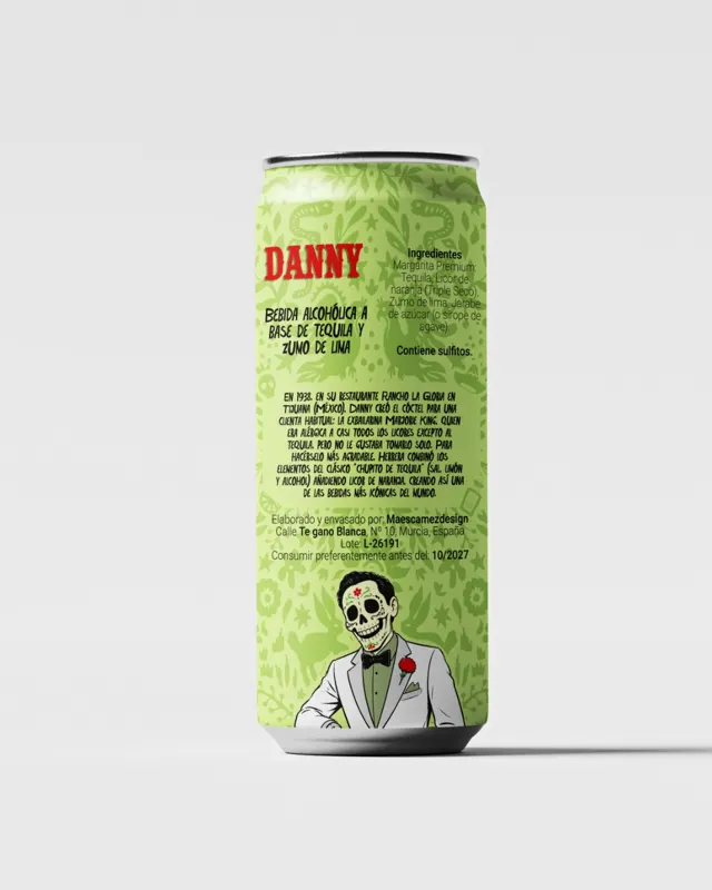 Danny Margarita · Trasera